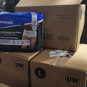 Men's Underwear - Blue and Gray